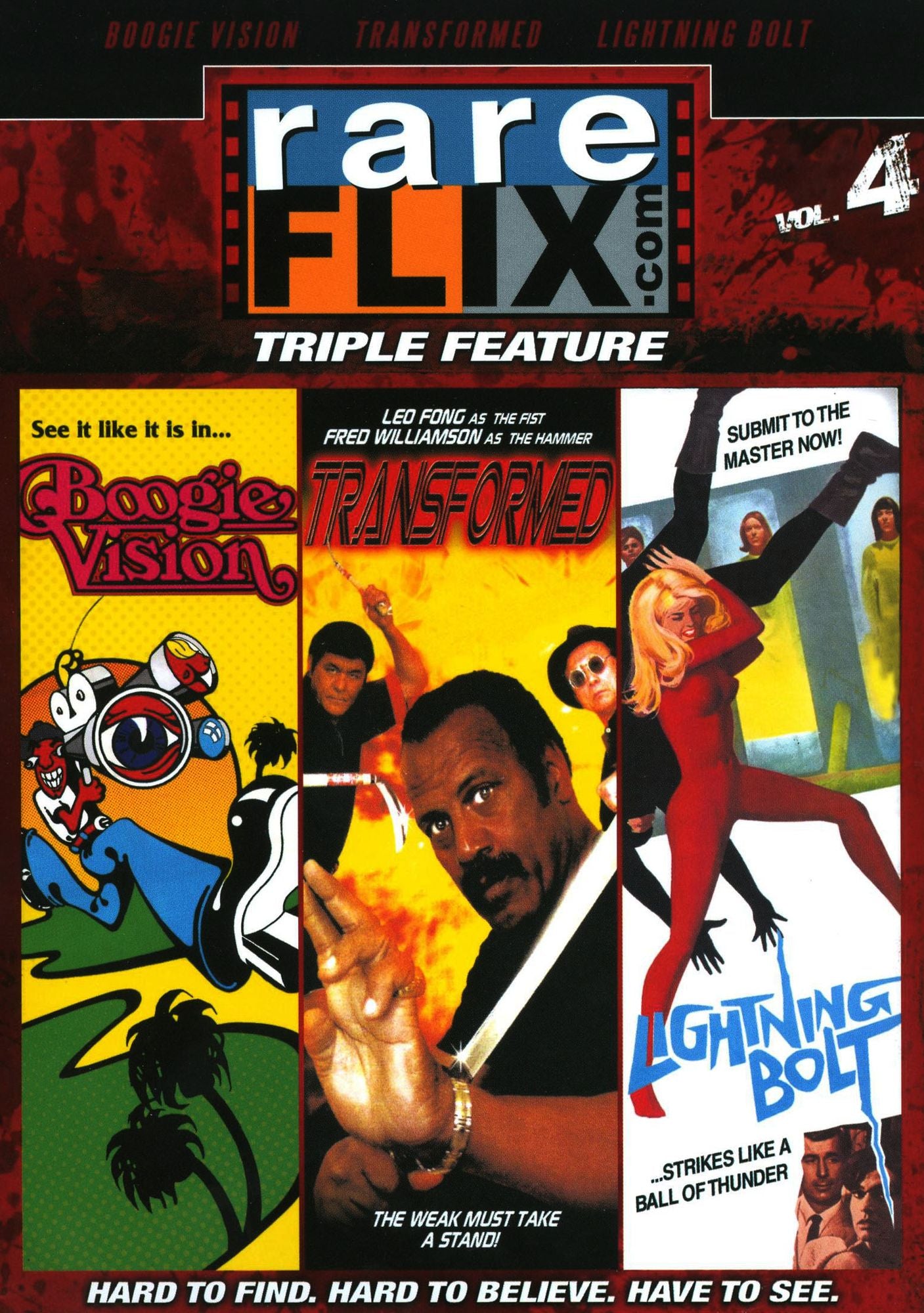 Rareflix Triple Feature, Vol. 4 [3 Discs]
