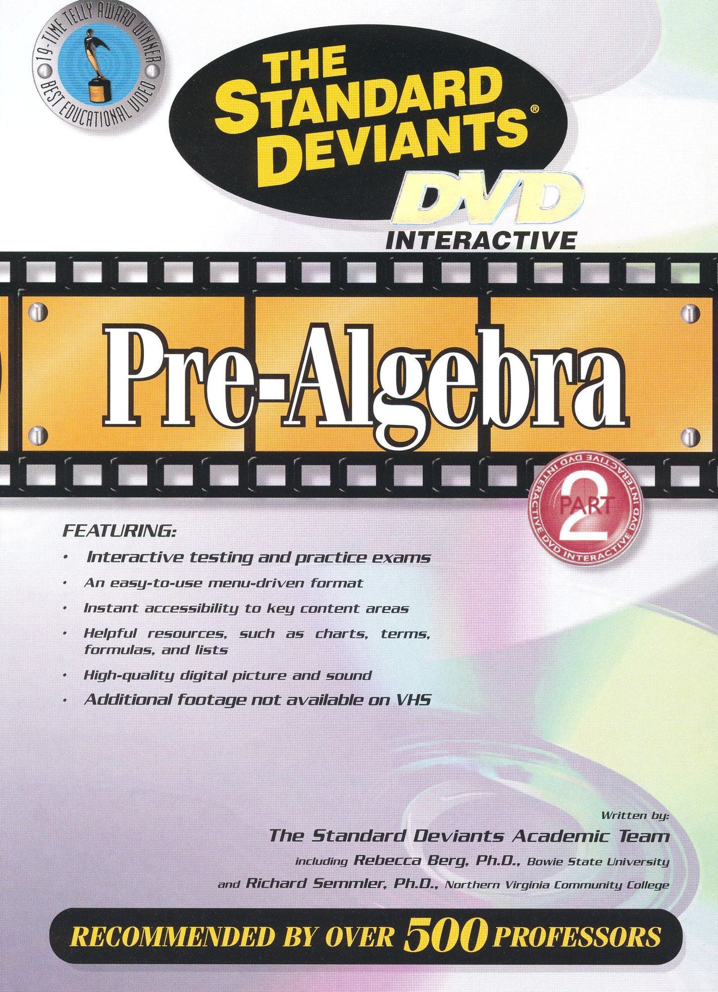 The Standard Deviants: Pre-Algebra, Part 2