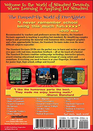 The Standard Deviants: Pre-Algebra Power! - Learning Pre-Algebra - The Basics