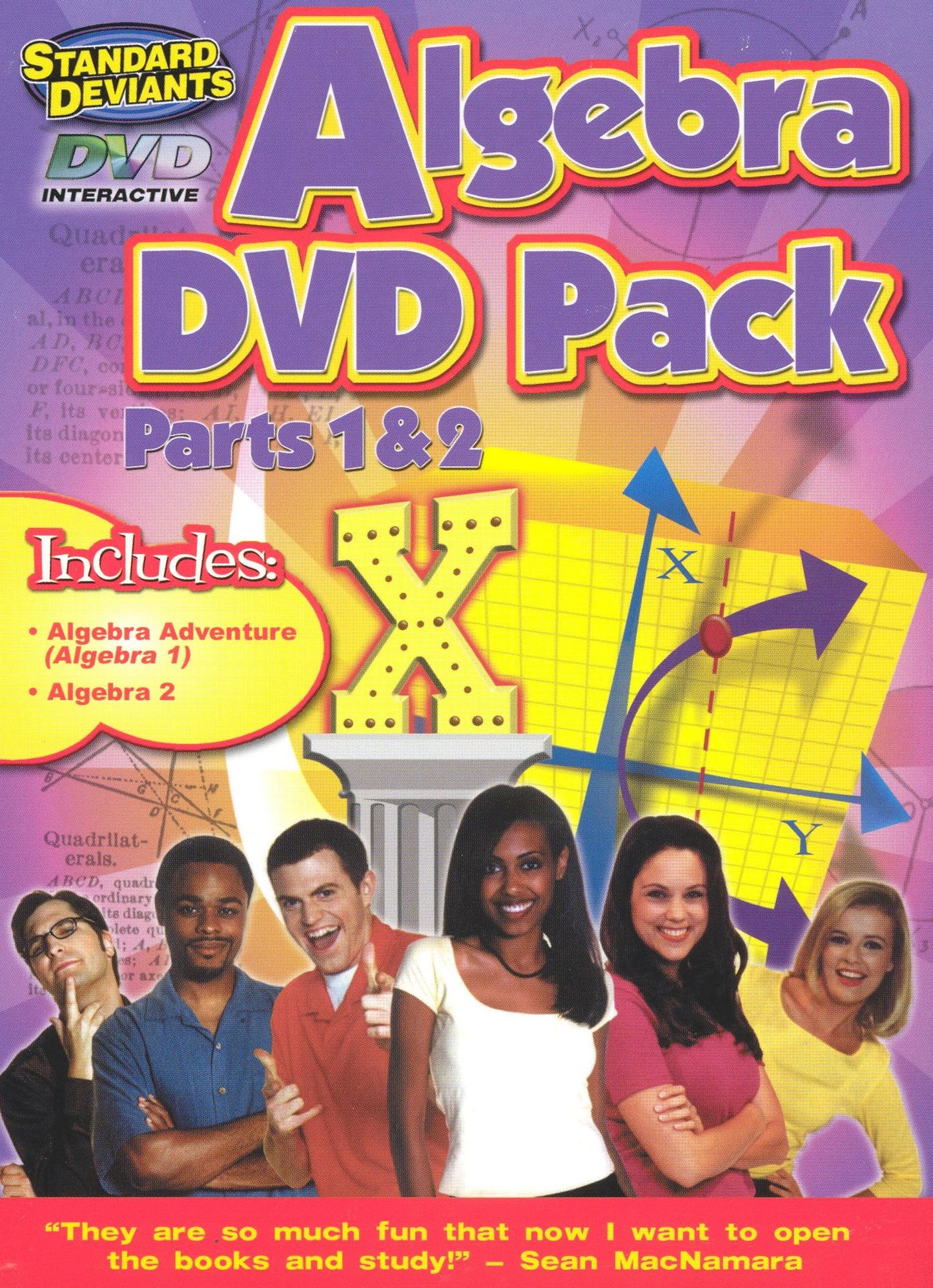 Standard Deviants: Algebra Pack - Pts. 1 & 2 [2 Discs]