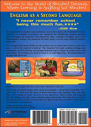 Standard Deviants: ESL, Program 1 - Pronouns, Adjectives, and the Present Tense