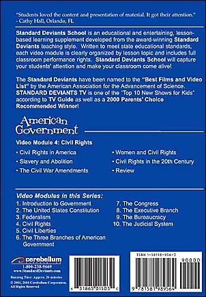 Standard Deviants School: American Government, Vol. 4 - Civil Rights