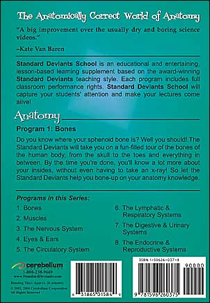 Standard Deviants School: Anatomy, Vol. 1 - Bones