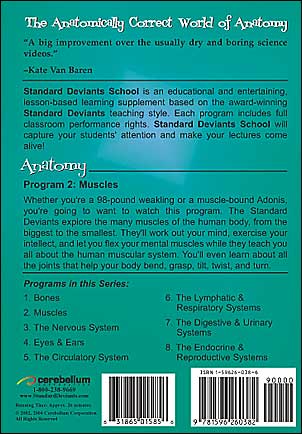 Standard Deviants School: Anatomy, Vol. 2 - Muscles