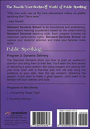 No Brainers Video Guides to Life, Program 2: Public Speaking - Dynamic Delivery