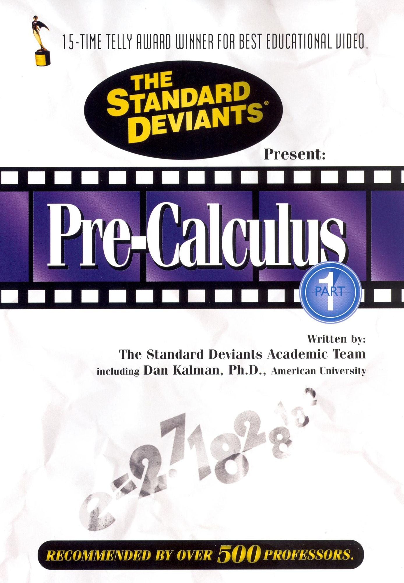 Standard Deviants: Pre-Calculus, Vol. 1