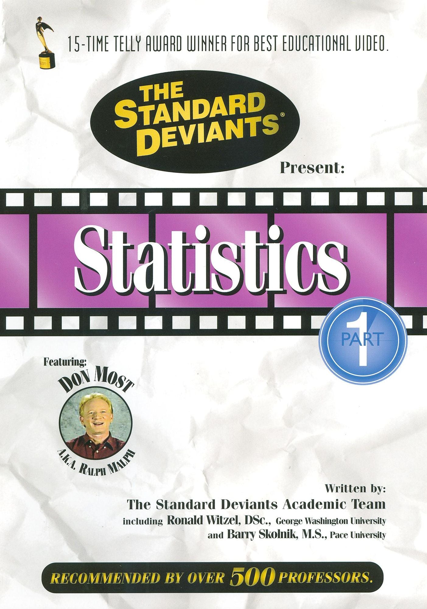 Standard Deviants: Statistics, Vol. 1