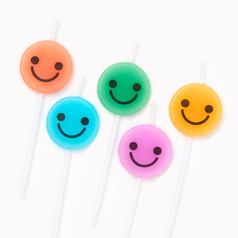 Happy Face Candles