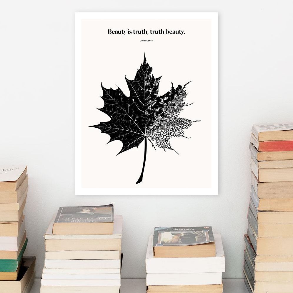 LEAF Print (John Keats)