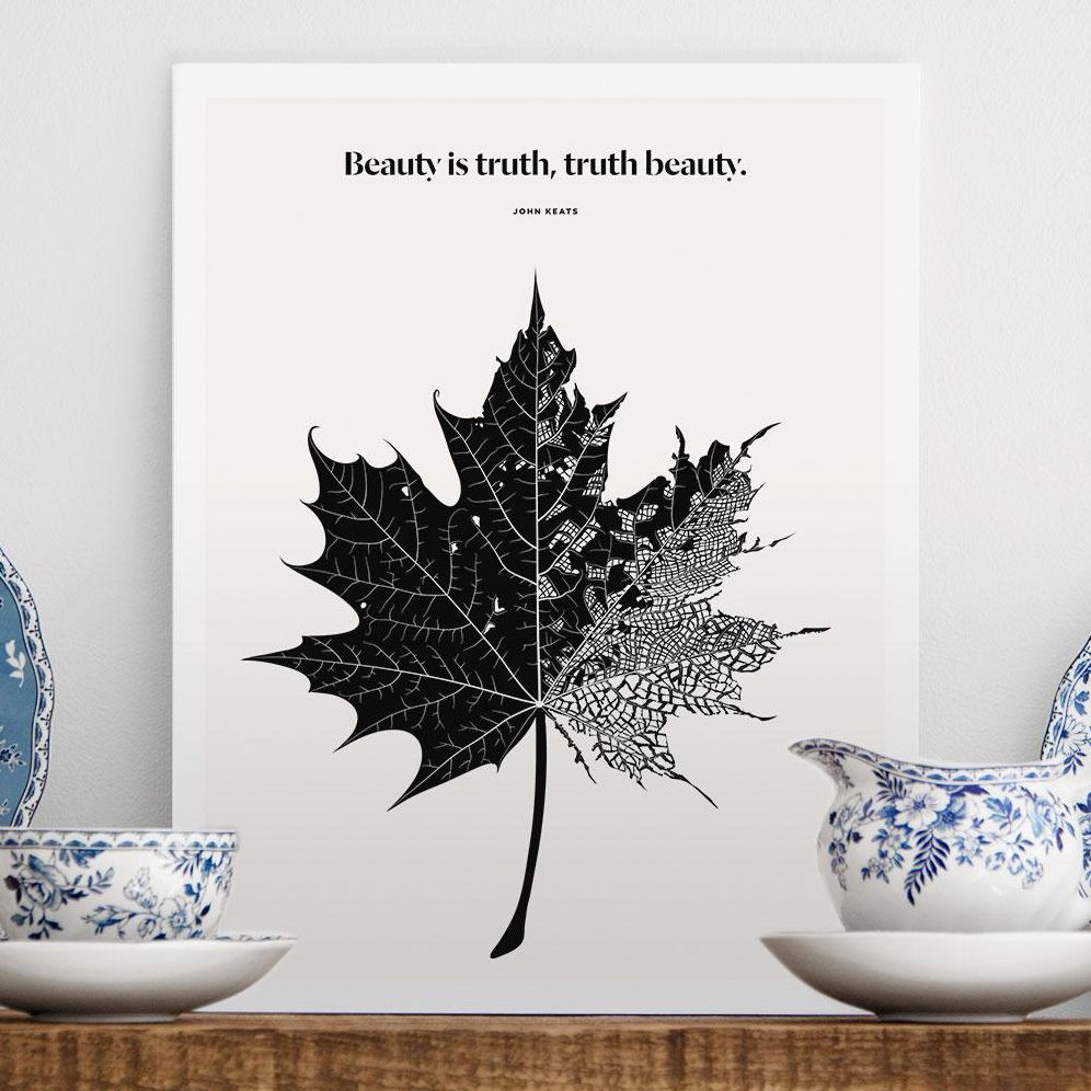 LEAF Print (John Keats)
