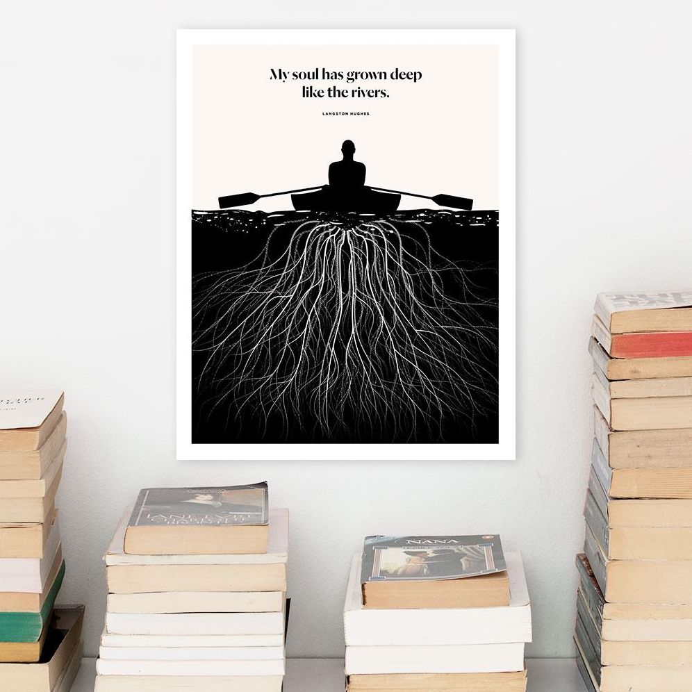 ROOTS Print (Langston Hughes)