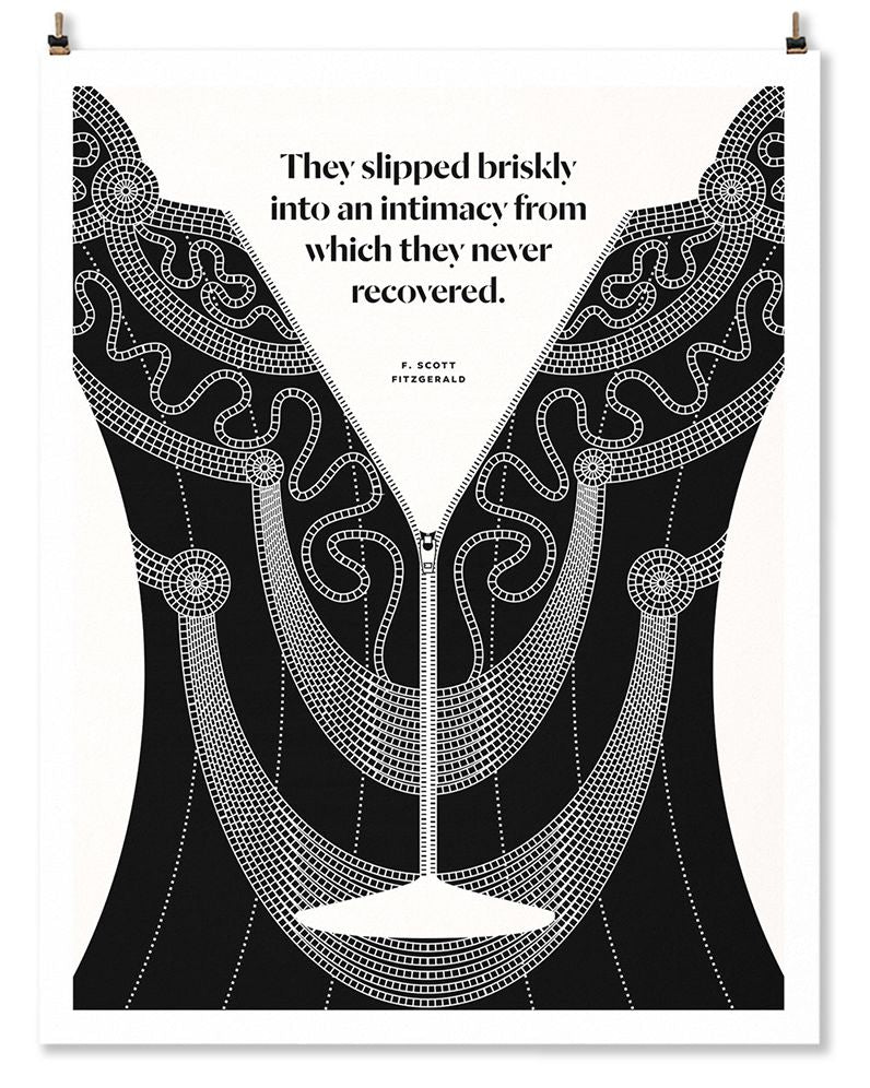 MARTINI Print (F. Scott Fitzgerald)