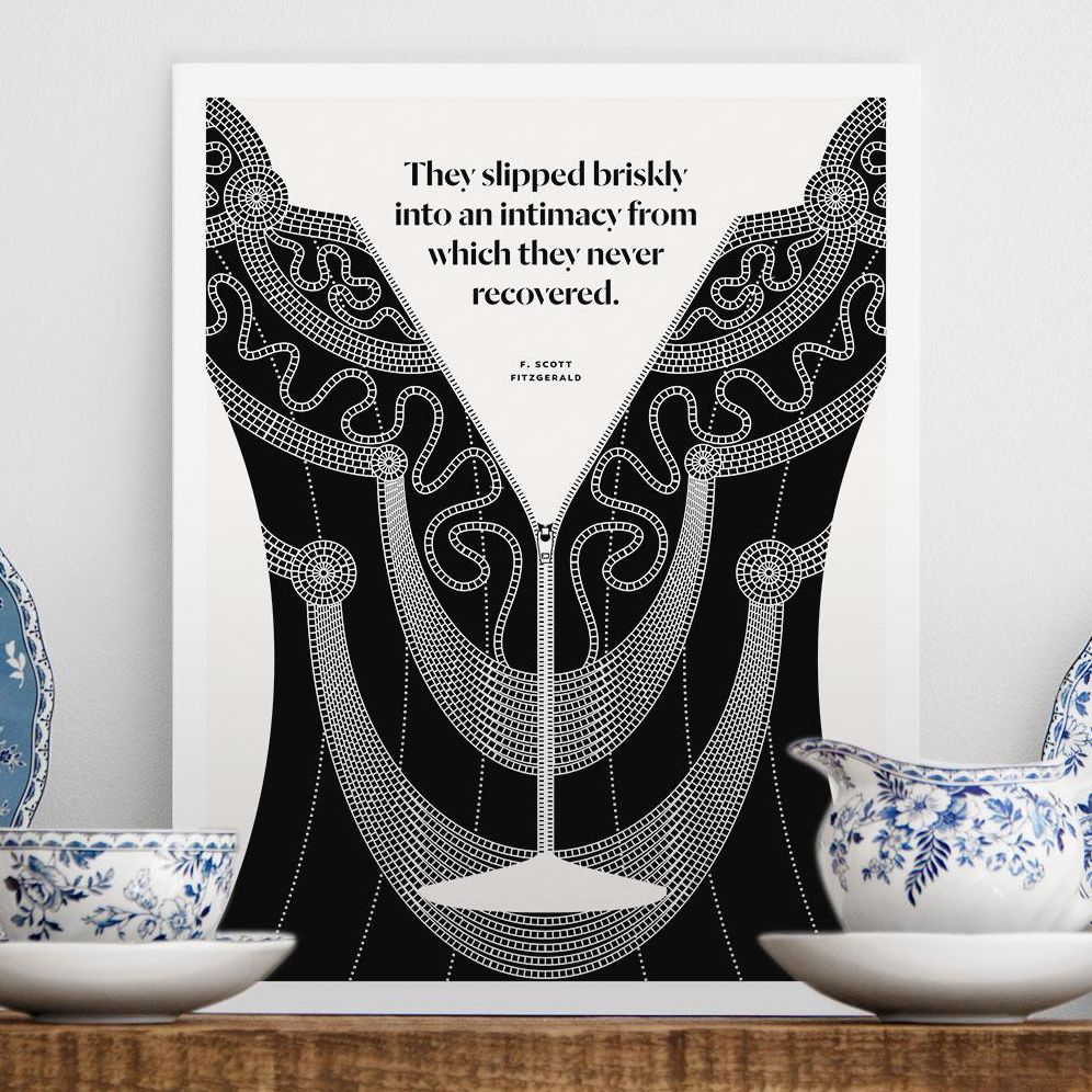 MARTINI Print (F. Scott Fitzgerald)