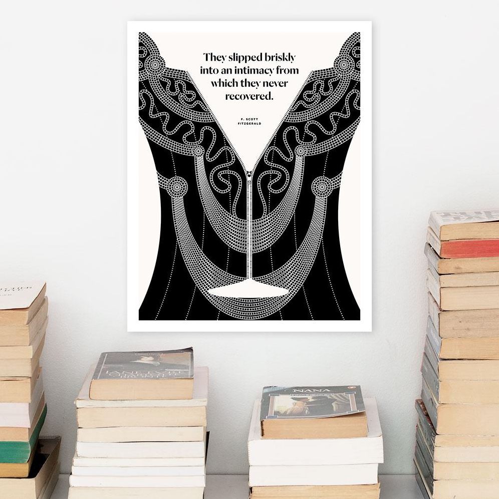 MARTINI Print (F. Scott Fitzgerald)
