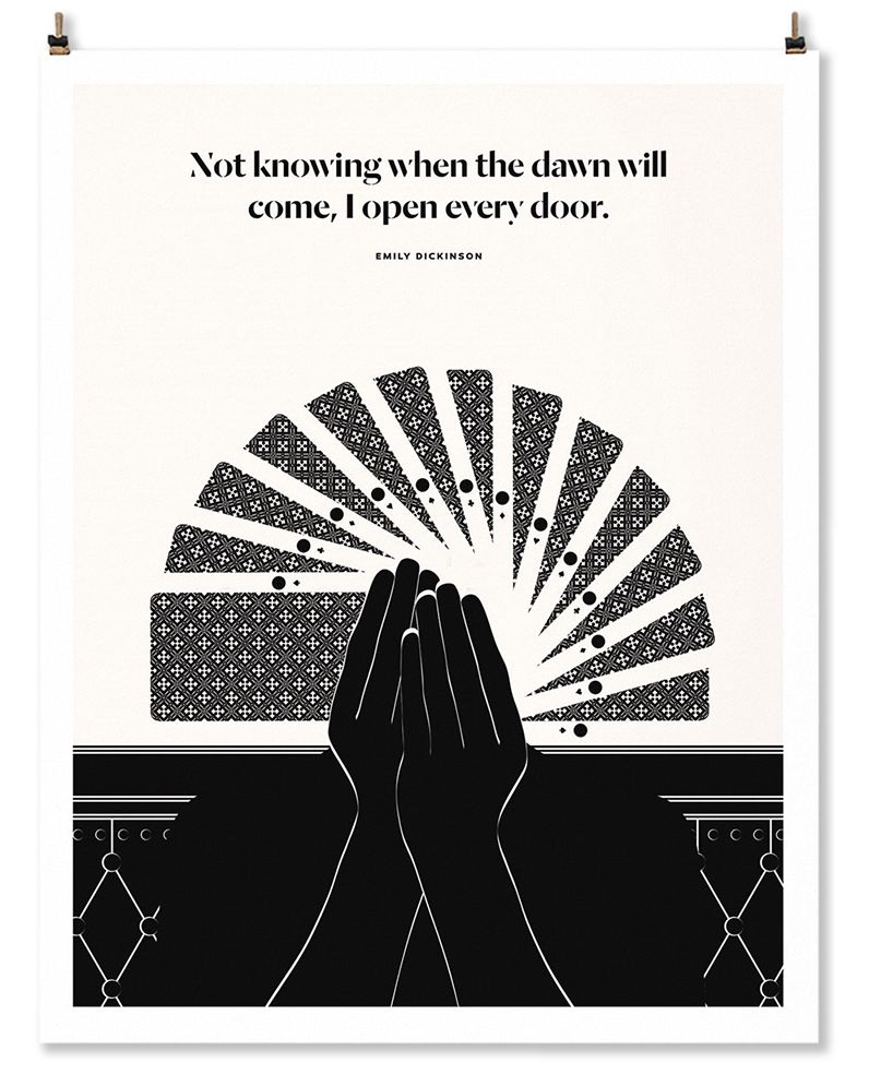 DOORS Print (Emily Dickinson)