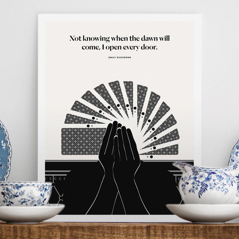 DOORS Print (Emily Dickinson)
