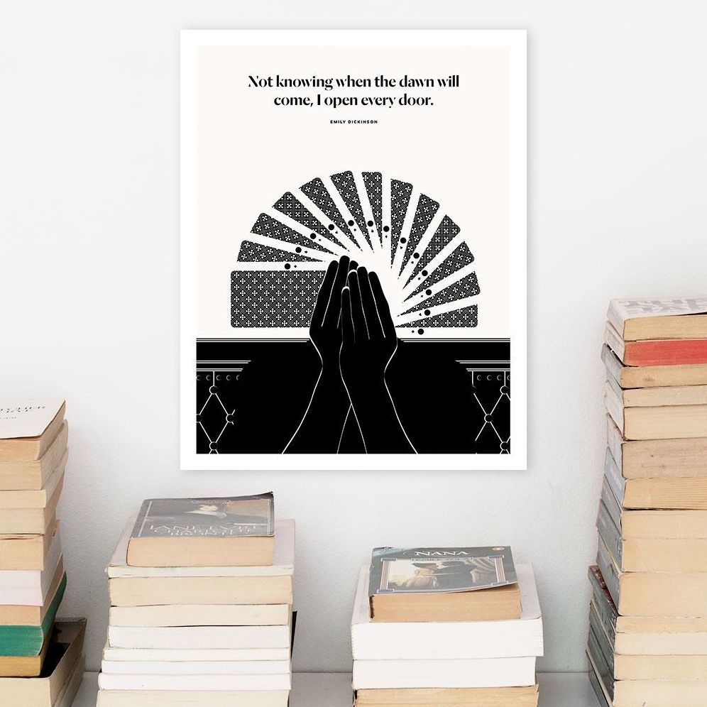DOORS Print (Emily Dickinson)