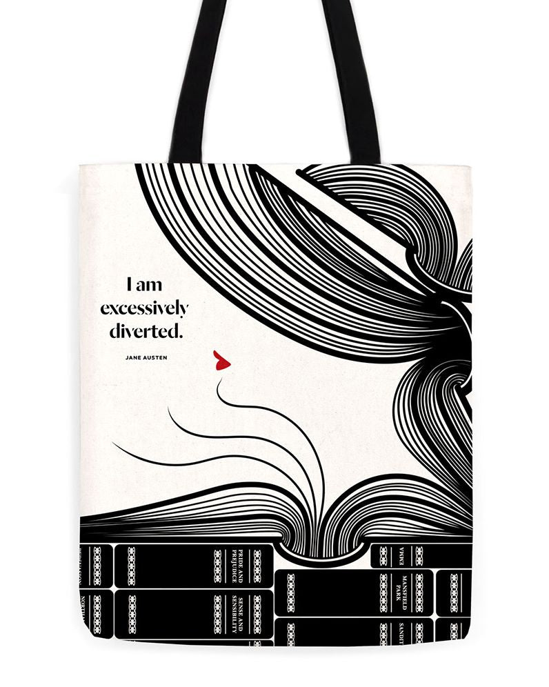 JANE AUSTEN DIVERTED TOTE