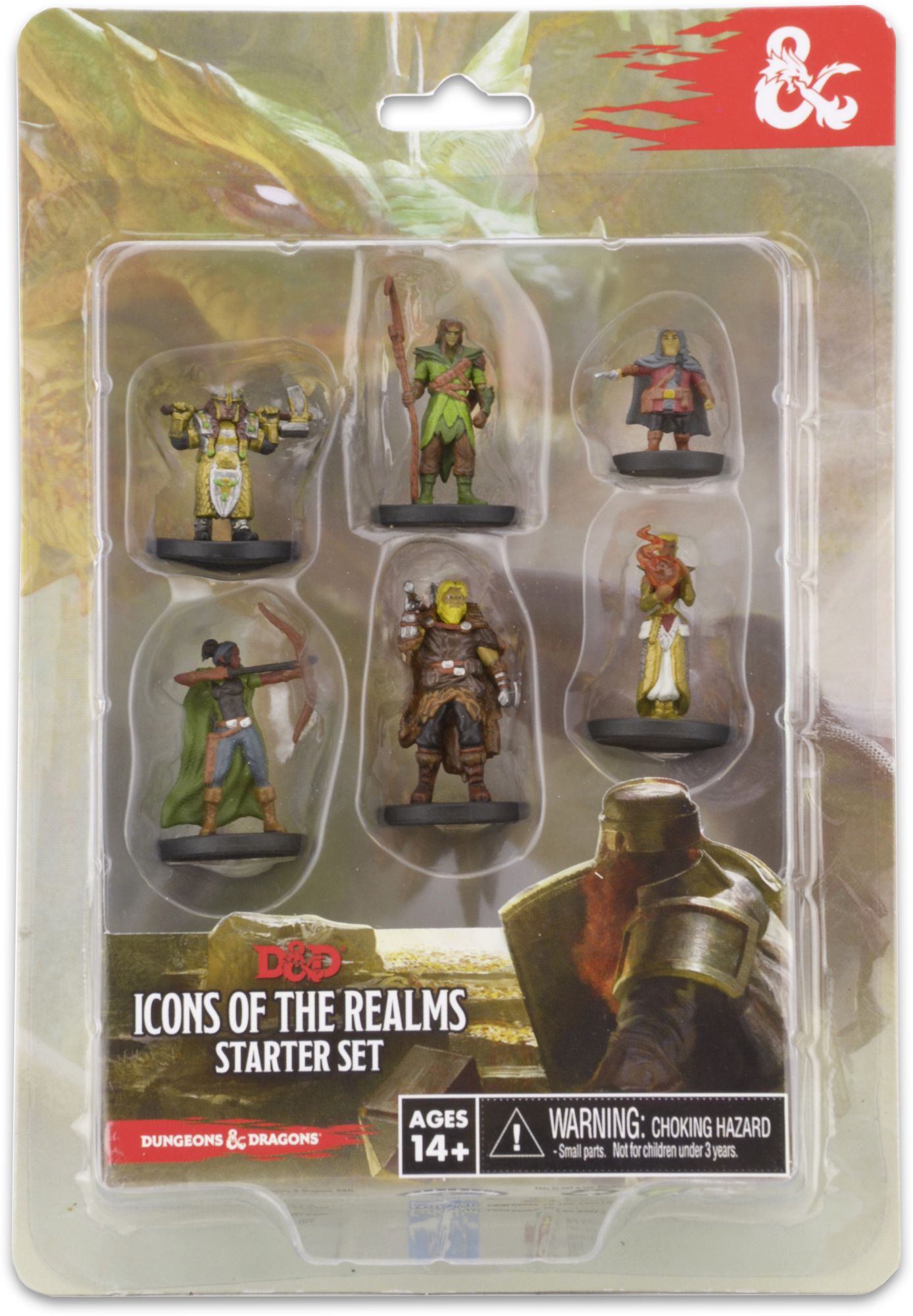 WizKids Dungeons & Dragons Icons of the Realms Figure Set: Starter Set
