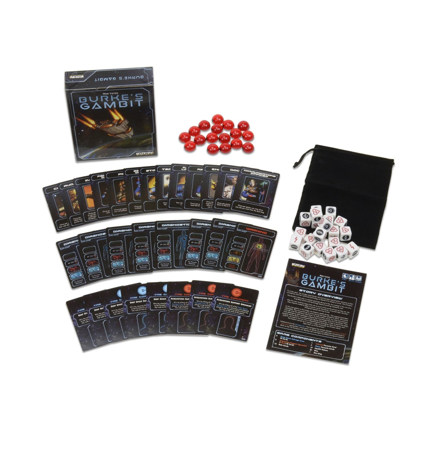 WizKids Burke's Gambit Board Game
