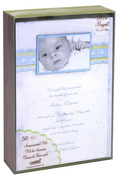 Blue Magnet Invite Kit