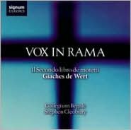 Giaches De Wert: Vox In Rama - Il Secondo Libro De Motetti