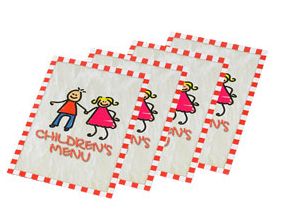 Children s Factory CF100-683 Set of 4 Preschool Menus