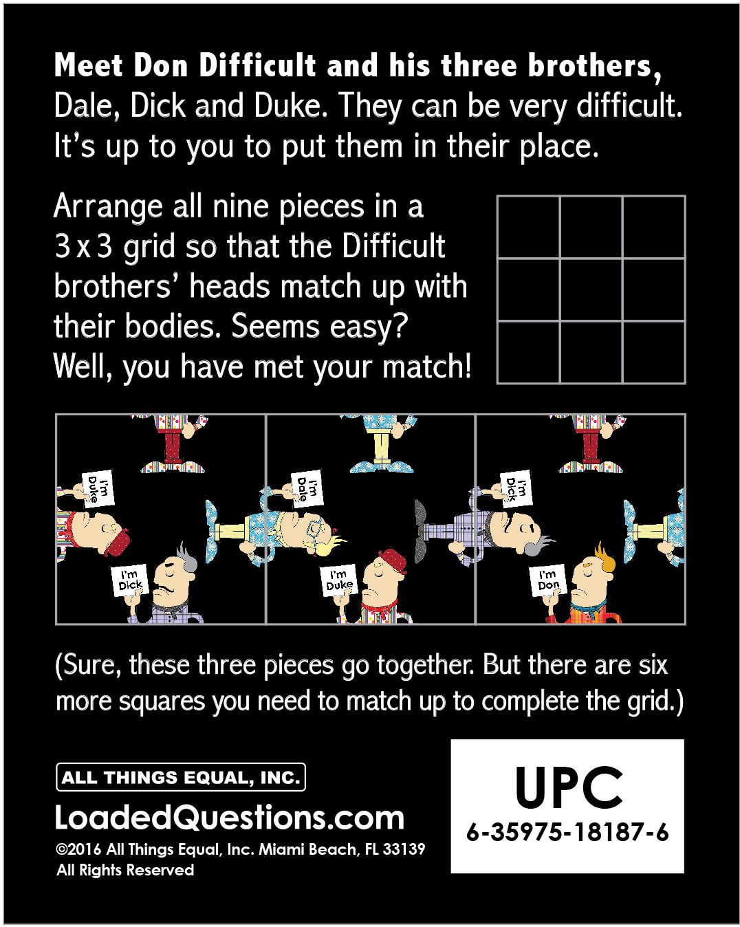 Meet Your Match - The 9-Piece Puzzle