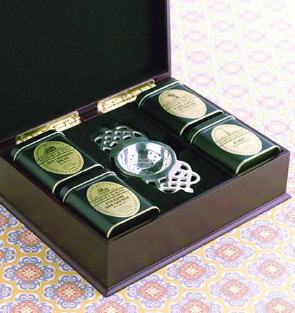 Wooden Chest of Tea Gift Set