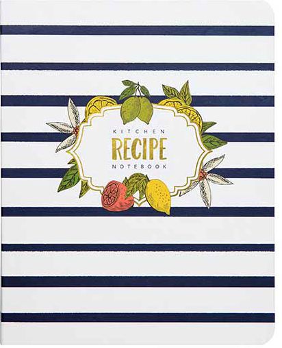 Lemon Drop Mini Recipe Notebook