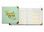 Gilded Mint Deluxe Guest Book