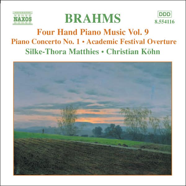 Brahms: Four Hand Piano Music, Vol. 9