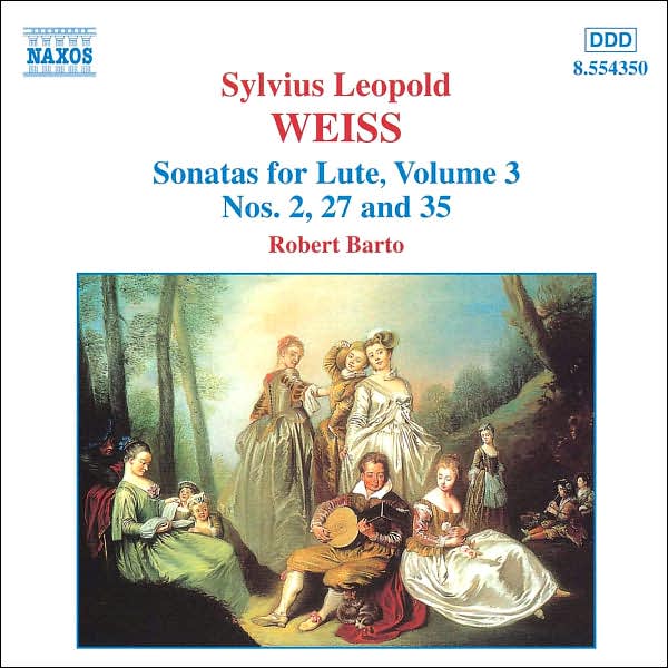 Sylvius Leopold Weiss: Sonatas for Lute, Vol. 3