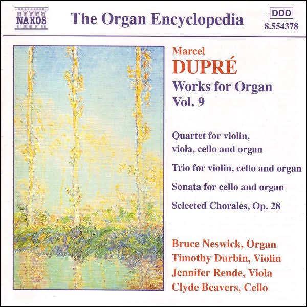 Dupr?: Works for Organ, Vol. 9