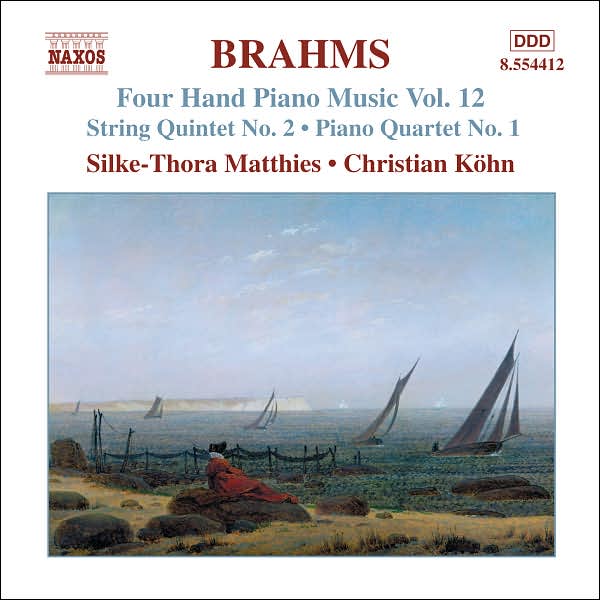 Brahms: Four Hand Piano Music, Vol. 12