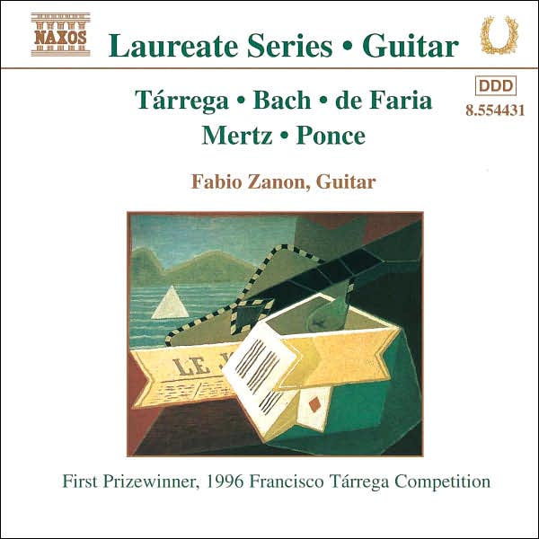 Guitar Music of Tarrega, etc..