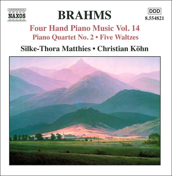 Brahms: Piano Quartet No. 2; Five Waltzes