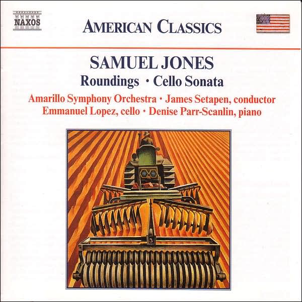 Jones: Roundings, Cello Sonata