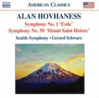Alan Hovhaness: Symphony No. 1 "Exile"; Symphony No. 50 "Mount Saint Helens"