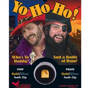 Foothills Creations Ltd. 20721 Pimp-Pirate Gold Tooth