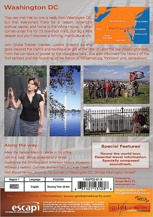 Globe Trekker: Washington DC