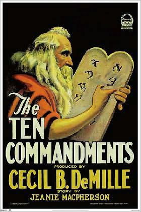 Ten Commandments - Movie Poster