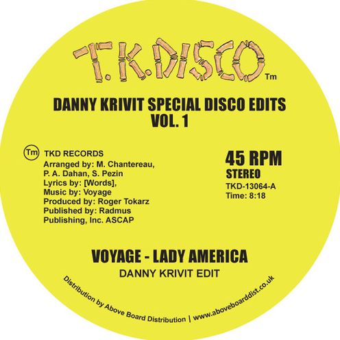 Danny Krivit Special Disco Edits, Vol. 1
