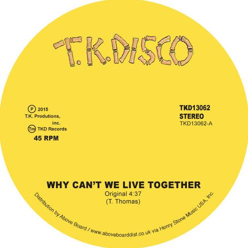 Why Can't We Live Together [Original And Lntg Remix]