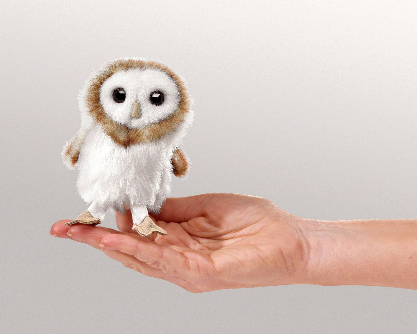Mini Barn Owl Finger Puppet