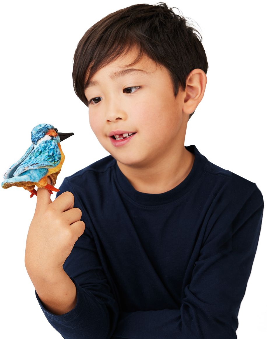 Mini Common Kingfisher Puppet