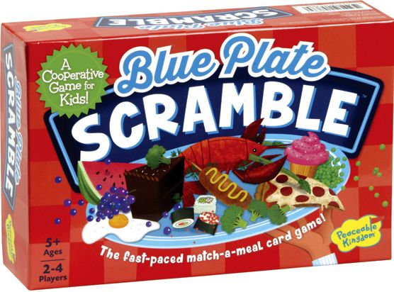 Blue Plate Scramble