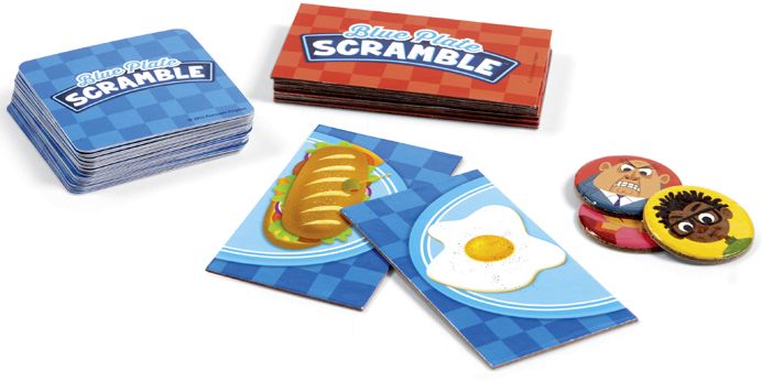 Blue Plate Scramble