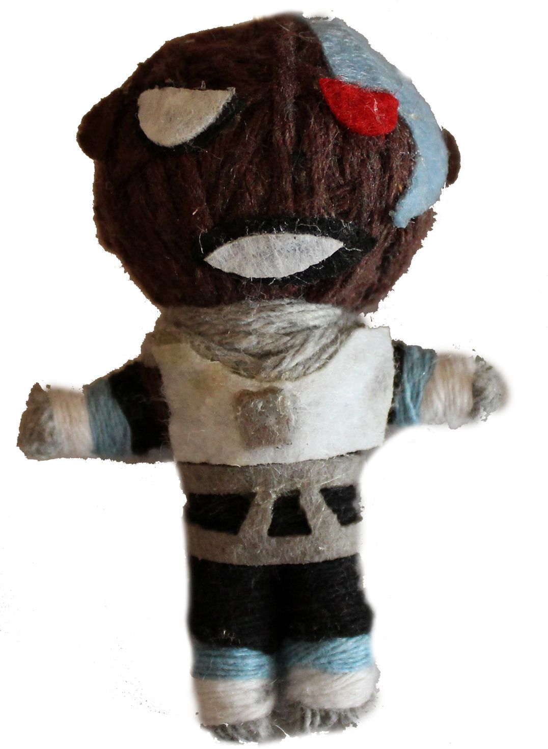 DC Comics Teen Titans Cyborg String Doll Keychain