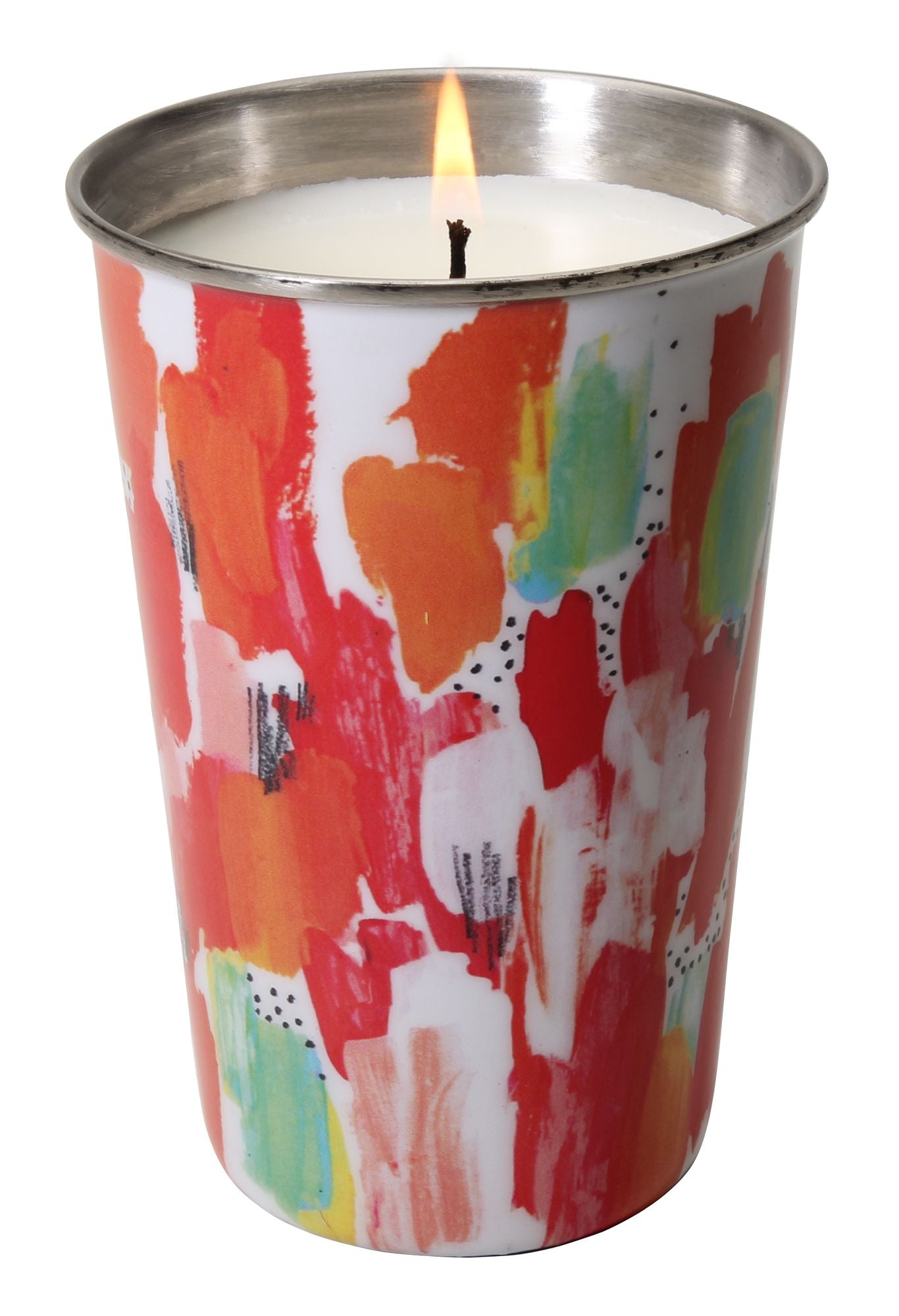 Grapefruit Oleander Enameled Tumbler Candle 10.9 oz